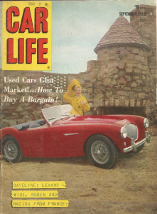 CAR LIFE 1955 SEPT - T-BIRD TEST, A-M DB2, BORGWARD, 04 PACKARD